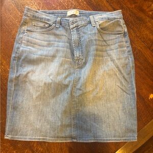 Jen 7, Seven for all Mankind, Denim Skirt with pockets, 16